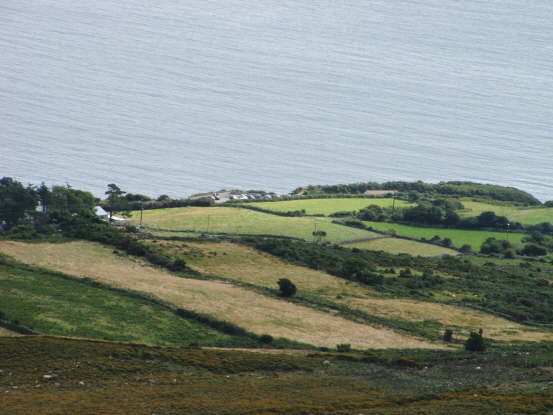 Oh! to be where he Mountains of Mourne sweep down to the Sea